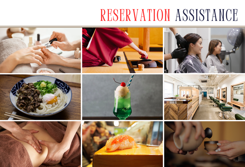 将图像加载到画廊查看器中,Travel Concierge Reservation Assistance NANIKOKO