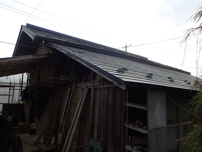 Tin roof "Traditional Japanese house" kominka