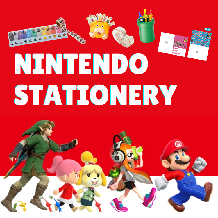 TOP 10 Nintendo's Playful Stationery: Bringing Your Favorite Characters to Your Desk