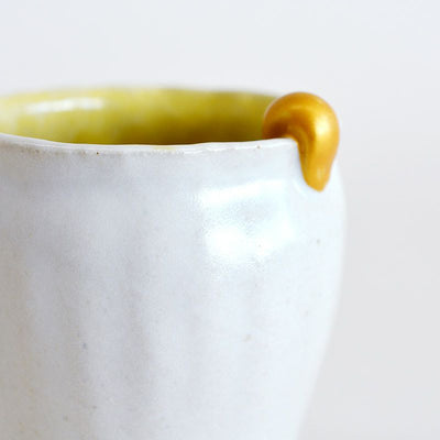 Mino Ware Mellow Gold color  Cup（美濃焼 -Mino Ware）