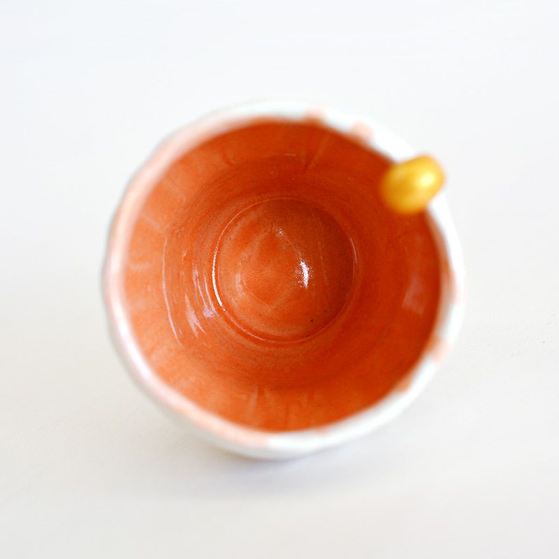 ギャラリービューアに画像をロードする, Mino Ware Mellow Gold color  Cup（美濃焼 -Mino Ware）
