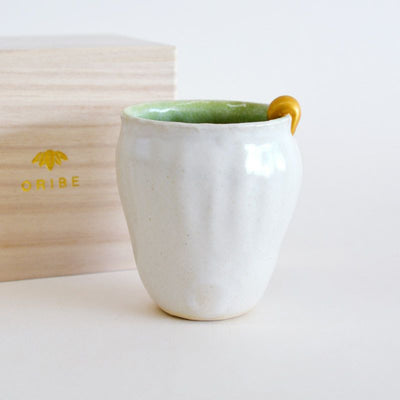 Mino Ware Mellow Gold color  Cup（美濃焼 -Mino Ware）