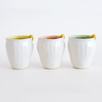 Tasse de couleur or doux Mino Ware (美濃焼 -Mino Ware)