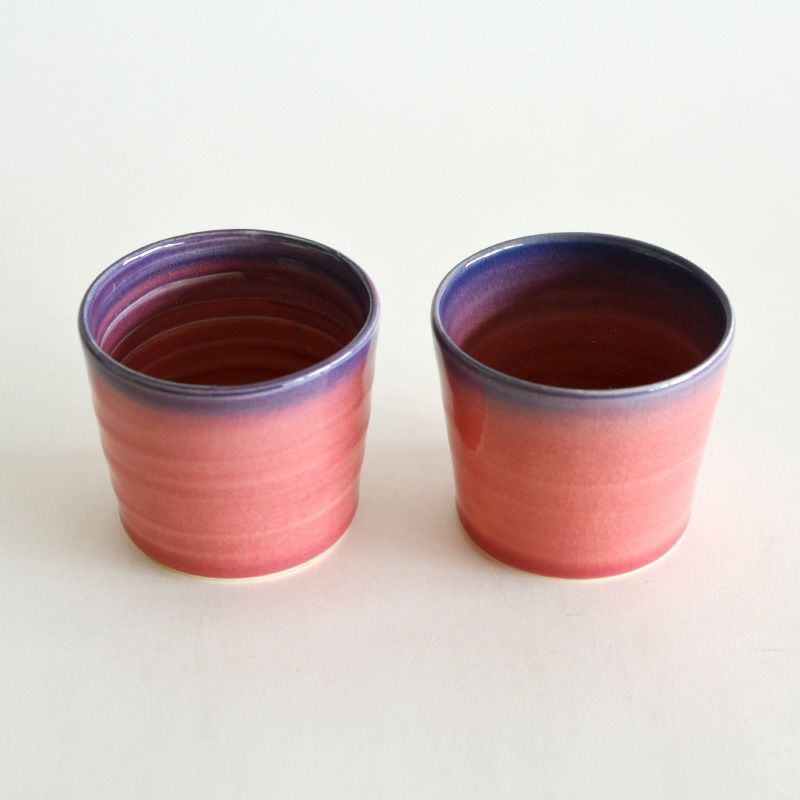 ギャラリービューアに画像をロードする, Mino Ware Crackled-Glaze Soba Choko （美濃焼 -Mino Ware  貫入そば猪口）
