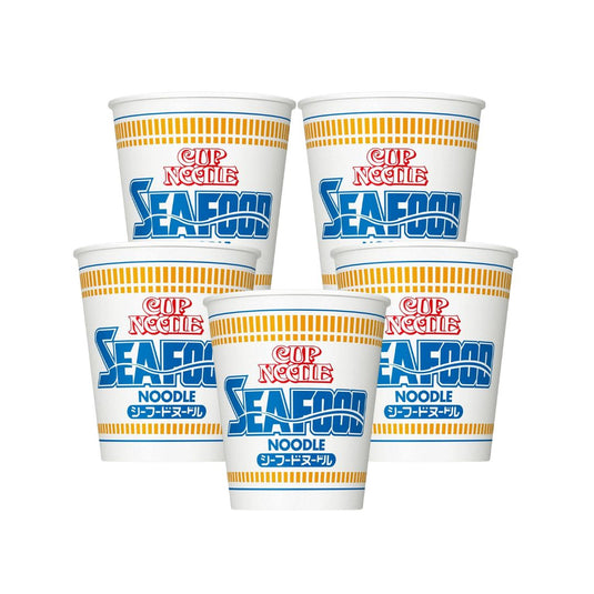 Nissin Food Cup Noodle SeaFood 5 set, NANIKOKO