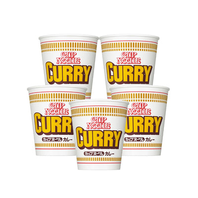 Nissin Food Cup Noodle Curry 5 set, NANIKOKO