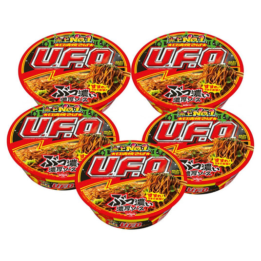 Nissin Yakisoba, U.F.O. 5 set, NANIKOKO