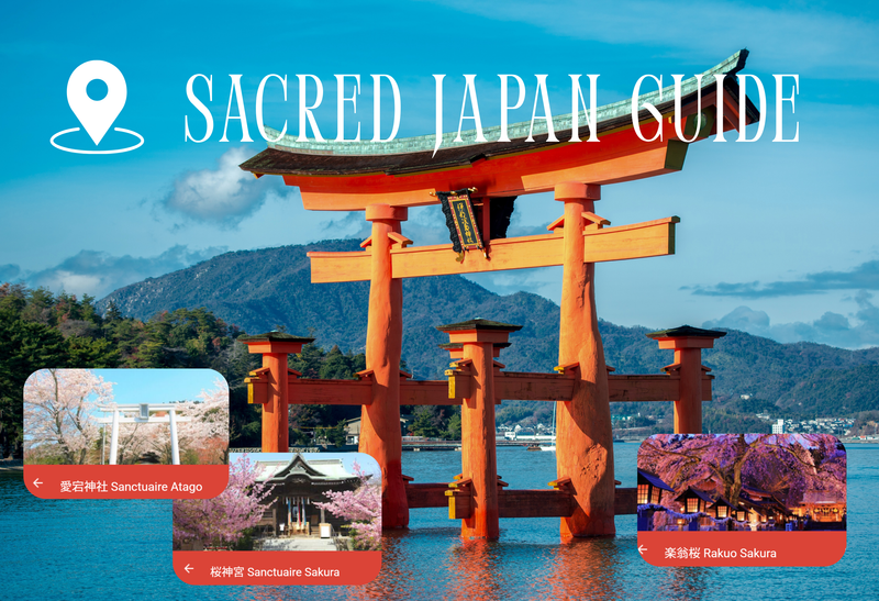 Cargue la imagen en el visor de la galería, Sacred Japan Guide (Travel Map+Concierge Support) NANIKOKO_en
