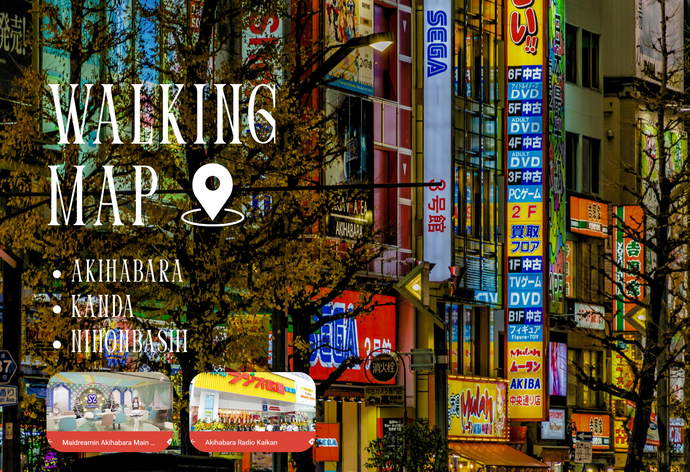 Tokyo Otaku & Heritage Walk -Akihabara/Kanda/Nihonbashi (Travel Map+Concierge Support)_en