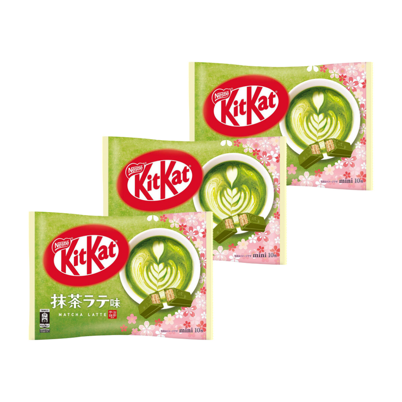 Load image into Gallery viewer, Nestle KitKat Matcha latte 3 set , NANIKOKO
