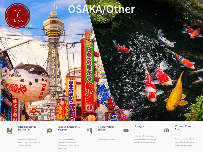 Load image into Gallery viewer, 【~7 Days】 Travel Concierge -AI Ticket Plan- 2areas AI support, Reservation tickets, Custom map
