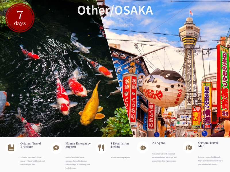 Load image into Gallery viewer, 【~7 Days】 Travel Concierge -AI Ticket Plan- 2areas AI support, Reservation tickets, Custom map
